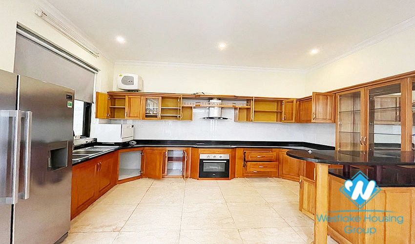A huge, furnished villa located in T Block, Ciputra for rent